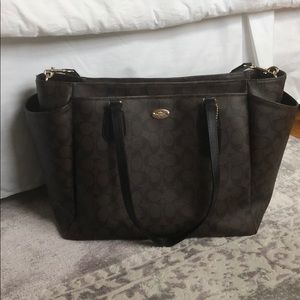 Coach “Weekend Getaway” Oversized Tote